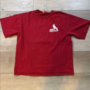 Adidas St. Louis Cardinals logo T-shirt. Men's L. Excellent condition. Go Cards!